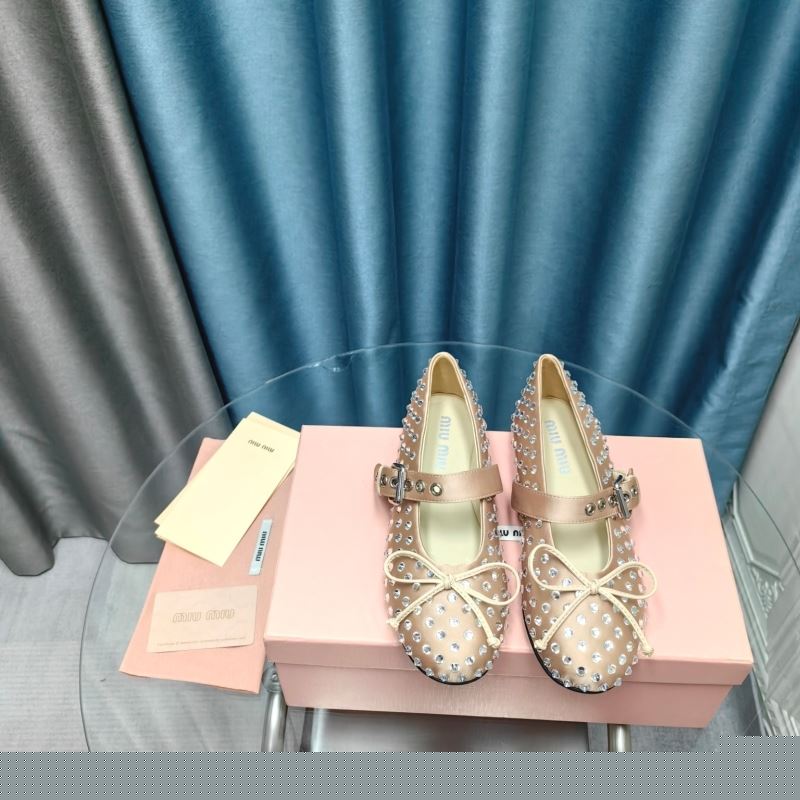 Miu Miu flat shoes